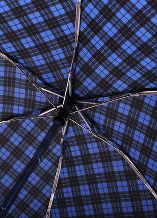 Микро зонт в клетку 20 см h.due.o ( полный автомат ), арт. 224 bl