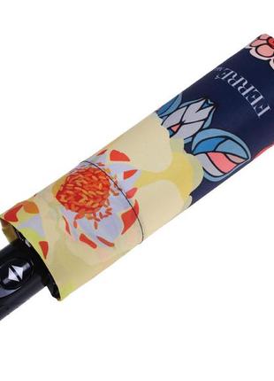 Женский зонт с цветами ferre ( полный автомат ) арт. 6002-11