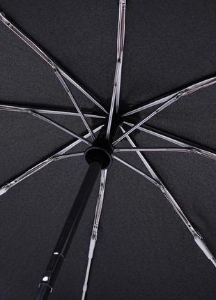Черный зонт с красной окантовкой pierre cardin ( полный автомат ) арт. 82438