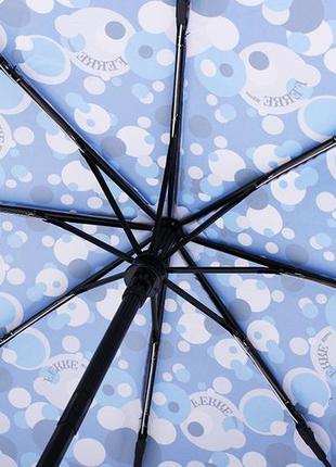 Стильний зонт  ferre сині бульбашки( повний автомат ) арт.6009-24 фото