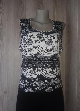 Віскозна майка футболка великого розміру батал