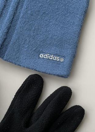 Мужская шапка и перчатки adidas4 фото