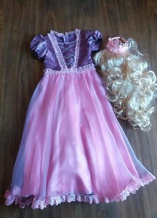 Новорічний костюм принцеси ранунцель