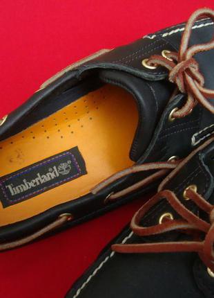 Мокасины топсайдеры timberland оригинал натур кожа 43 размер3 фото