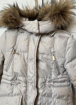 Зимове пальто куртка mango3 фото