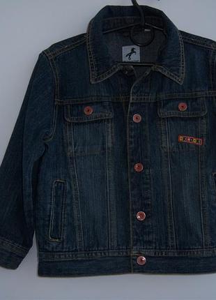 Курточка -ветровка детская джинсовая  фирмы palomino рост  110см.