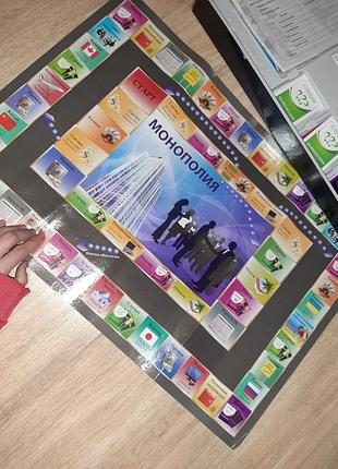 Настольная игра монополия бизнес, экономическая игра