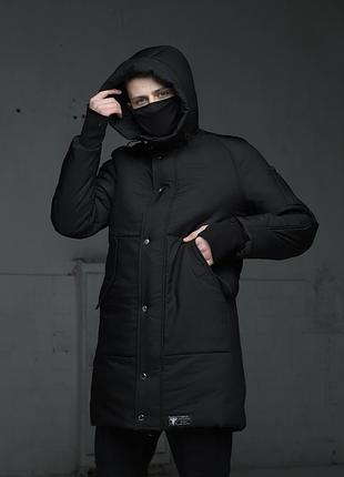 Парка мужская зимняя. куртка удлинённая