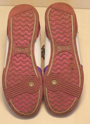 Фиолетовые кроссовки everlast 25 см 38 размер кожаные цветные4 фото