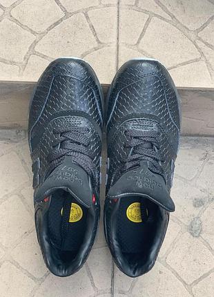 Мужские кожаные кроссовки new balance