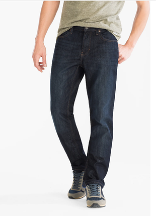 Мужские фирменные плотные джинсы c&a