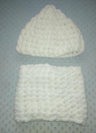 Плюшевая шапка