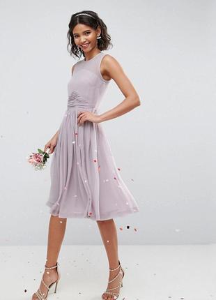 Коктейльное платье asos (uk10)3 фото