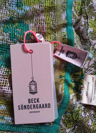 Beck sondergaard огромная шаль палантин.1 фото