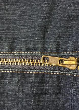Модна джинсова спідниця міді денім6 фото