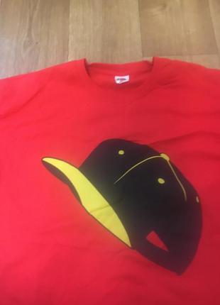 Классная яркая стильная мужская котоновая футболка футболочка хип хоп2 фото