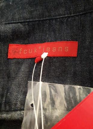 Джинсова сукня fcuk jeans10 фото