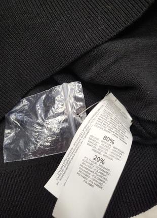 Чорний светр ажур 8