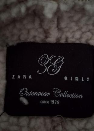 Детская дубленка zara9 фото