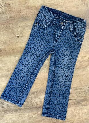 Джинси "animal print" тм "lupilu" р. 86см/12-18м.