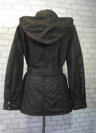 Демисезонная куртка с поясом " bella roma " 46-48 р5 фото