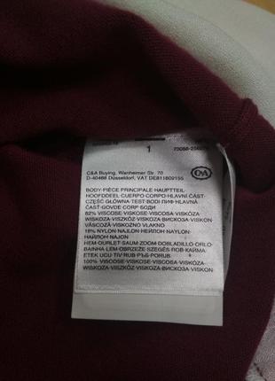 Кофта, свитер, женский, вязаный, бордовый, большого размера, 50-52, yessica (c&a), 109306 фото