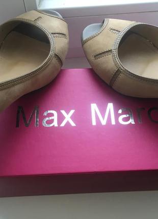 Оригинальные итальянские туфли-босоножки max mara2 фото