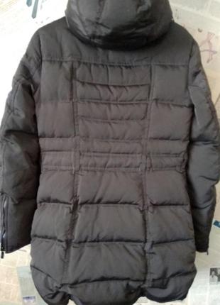 Лёгкий и тёплый пуховик, куртка зимняя, пуховое пальто zara.2 фото