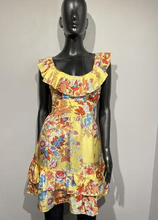 Шовкова сукня warehouse розмір s/m1 фото