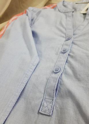 Нежно-голубая блузка, рубашка от blue motion, германия, р-р s 36-38 евро (наш 42-44)
