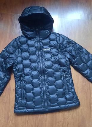 Куртка легкий пуховик ⚫ зимняя пуховая курточка с капюшоном2 фото