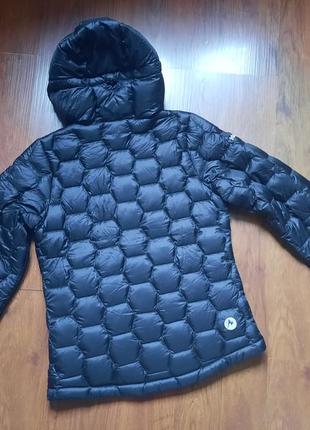 Куртка легкий пуховик ⚫ зимняя пуховая курточка с капюшоном3 фото