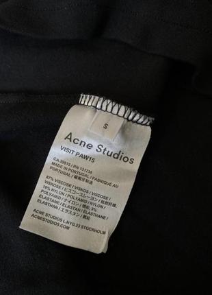 Платье  - футболка acne studios4 фото