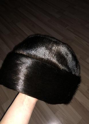Шапка ушанка лыжная меховая