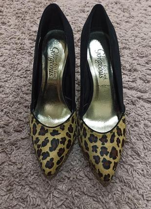 Леопардовые туфли