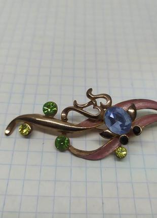 Брошь рыбка