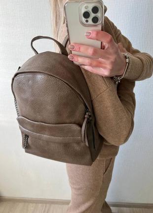 Рюкзак жіночий з ланцюгом s00-0221 sara moda