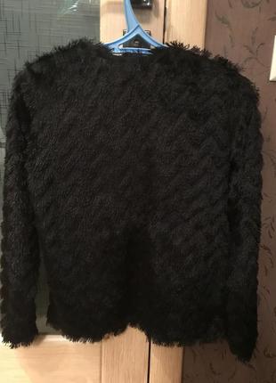 Чёрный кардиган h&m 3