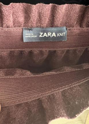 Юбка кожзам zara3 фото