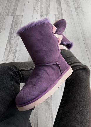 Ugg  женские угги фиолетовые