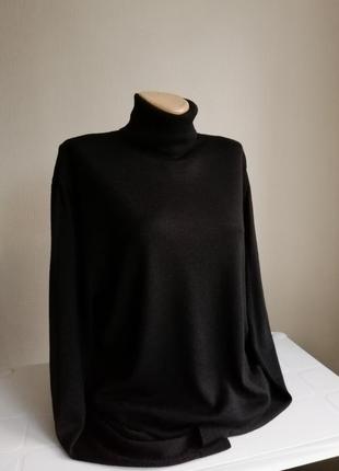 Шерстяной,удлиненный свитер/гольф/ платье h&m,оверсайз, р.s,m,l,xl,3xl-7xl,38-565 фото