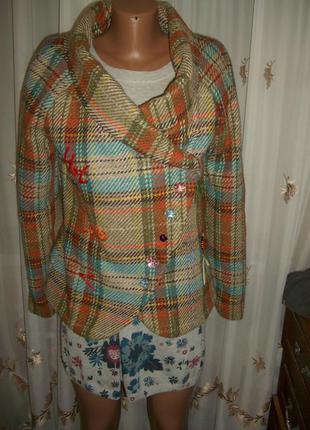 Напів-пальто в клітку