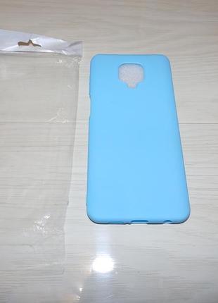 Чохол tpu case candy light blue for xiaomi redmi note 9s/note 9 pro/note 9 pro max