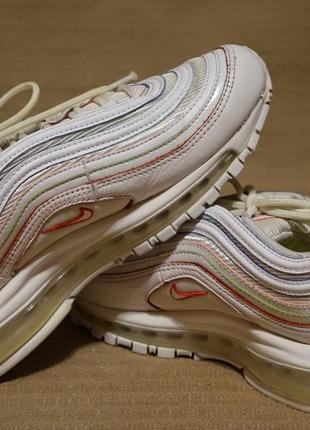 Фирменные белые кроссовки nike wmns air max 97 se spring ready 37 1/2 р. ( 24,2 см.)1 фото