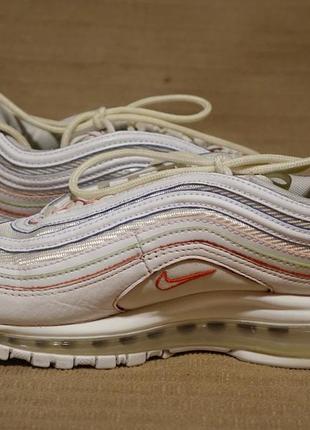 Фірмові білі кросівки nike wmns air max 97 se spring ready 37 1/2 р. ( 24,2 див.)8 фото