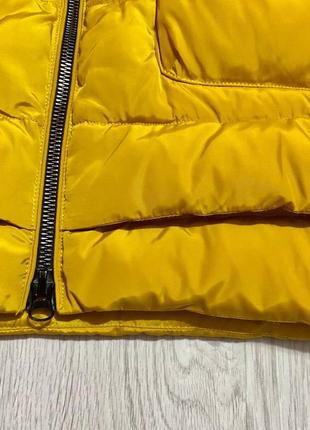 Зимняя женская  куртка liliya желтая.5 фото