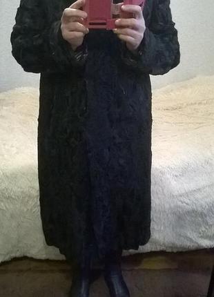Шикарная шуба из натурального меха (ягненок) универсального размера