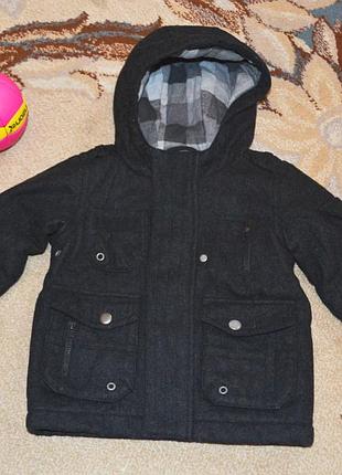 Пальто бушлат next р. 9-12 міс.80 см