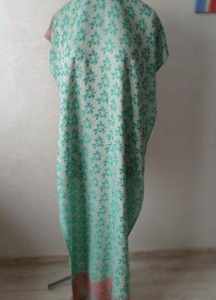 Базовый женский натуральный базовый шарф- 100 % кашемир8 фото