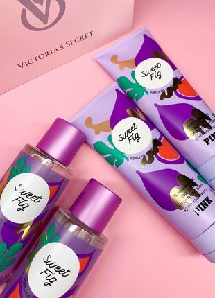 Мист и лосьон vs pink sweet fig виктория сикрет